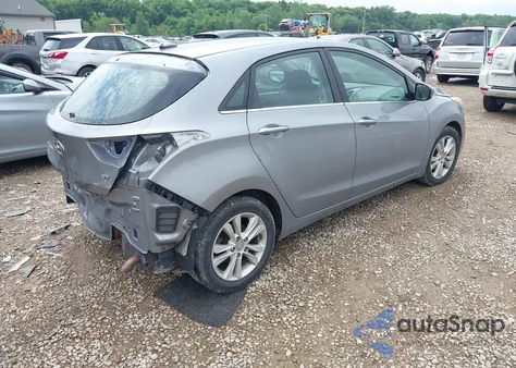2014 Hyundai Elantra Gt z USA, uszkodzony, nr VIN KMHD35LH5EU187545